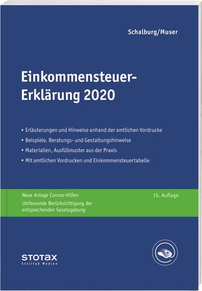 Einkommensteuer-Erklärung 2020 von Dörflinger,  Nina, Schalburg,  Martin