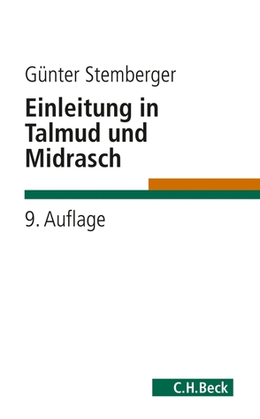 Einleitung in Talmud und Midrasch von Stemberger,  Günter