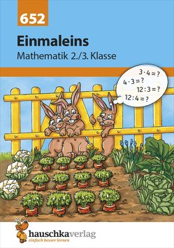 Mathe 2./3. Klasse Übungsheft – Einmaleins von Knapp,  Martina, Schnieder,  Sabine, Schreiber,  Brigitte, Thiele,  Rainer