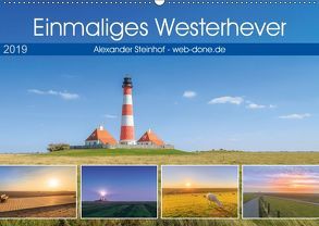 Einmaliges Westerhever (Wandkalender 2019 DIN A2 quer) von Steinhof,  Alexander