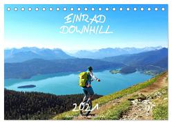 Einrad Downhill (Tischkalender 2024 DIN A5 quer), CALVENDO Monatskalender von Miriam Schwarzfischer,  Fotografin