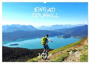 Einrad Downhill (Wandkalender 2024 DIN A2 quer), CALVENDO Monatskalender von Miriam Schwarzfischer,  Fotografin