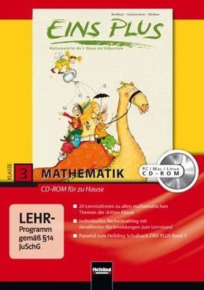 EINS PLUS 3. CD-ROM für zu Hause von Kleißner,  Elisa, Scharnreitner,  Michael, Wohlhlart,  David