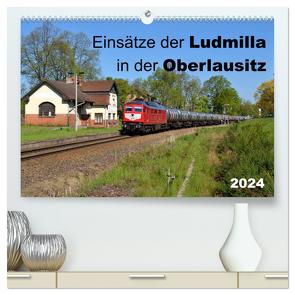 Einsätze der Ludmilla in der Oberlausitz 2024 (hochwertiger Premium Wandkalender 2024 DIN A2 quer), Kunstdruck in Hochglanz von Heinzke,  Robert