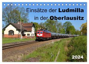 Einsätze der Ludmilla in der Oberlausitz 2024 (Tischkalender 2024 DIN A5 quer), CALVENDO Monatskalender von Heinzke,  Robert