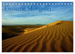 Einsame Mongolei (Tischkalender 2024 DIN A5 quer), CALVENDO Monatskalender von Wechsler,  Thomas