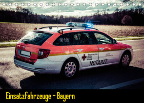 Einsatzfahrzeuge – Bayern (Tischkalender 2023 DIN A5 quer) von Schnell,  Heinrich
