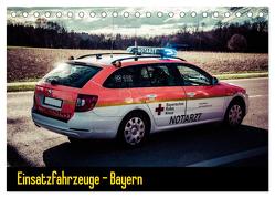 Einsatzfahrzeuge – Bayern (Tischkalender 2024 DIN A5 quer), CALVENDO Monatskalender von Schnell,  Heinrich
