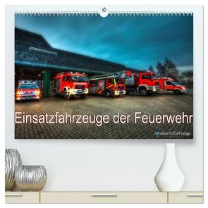 Einsatzfahrzeuge der Feuerwehr (hochwertiger Premium Wandkalender 2024 DIN A2 quer), Kunstdruck in Hochglanz von Will,  Markus