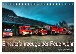 Einsatzfahrzeuge der Feuerwehr (Tischkalender 2024 DIN A5 quer), CALVENDO Monatskalender von Will,  Markus