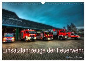 Einsatzfahrzeuge der Feuerwehr (Wandkalender 2024 DIN A3 quer), CALVENDO Monatskalender von Will,  Markus