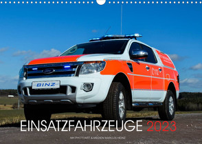 Einsatzfahrzeuge (Wandkalender 2023 DIN A3 quer) von Heinz,  Marcus