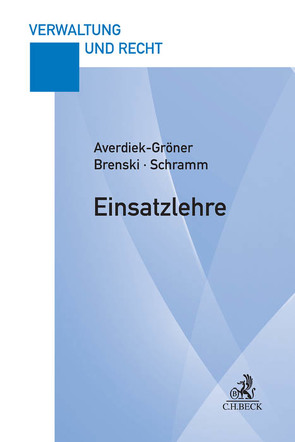 Einsatzlehre von Averdiek-Gröner,  Detlef, Brenski,  Christian, Schramm,  Andreas