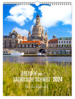 Einschreibkalender Dresden und Sächsische Schweiz 2024 von Schubert,  Peter