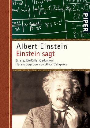 Einstein sagt von Calaprice,  Alice, Dyson,  Freeman, Einstein,  Albert