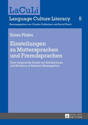 Einstellungen zu Muttersprachen und Fremdsprachen von Pliska,  Enisa