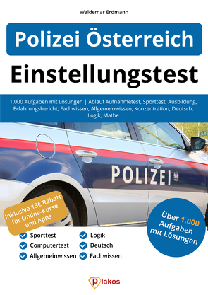 Einstellungstest Polizei Österreich von Erdmann,  Waldemar