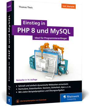Einstieg in PHP 8 und MySQL von Theis,  Thomas