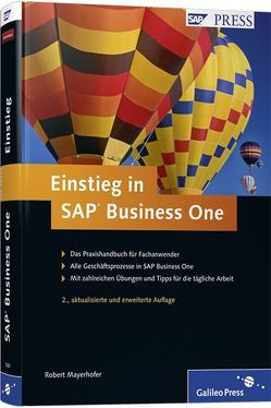 Einstieg in SAP Business One von Mayerhofer,  Robert