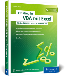 Einstieg in VBA mit Excel von Theis,  Thomas