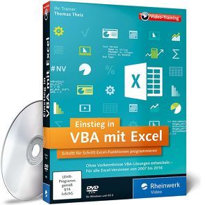 Einstieg in VBA mit Excel von Theis,  Thomas