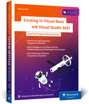 Einstieg in Visual Basic mit Visual Studio 2022 von Theis,  Thomas