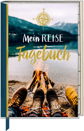 Eintragbuch mit Sammeltasche – Mein Reisetagebuch