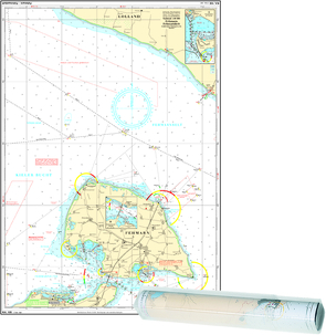 Einzelkarte Fehmarn – Fehmarnbelt, Fehmarnsund, Ansteuerung Heiligenhafen (Ausgabe 2020)