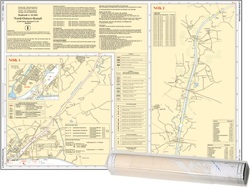 Einzelkarte Nord-Ostsee-Kanal (Ausgabe 2021)