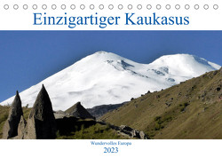 Einzigartiger Kaukasus (Tischkalender 2023 DIN A5 quer) von cycleguide