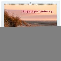 Einzigartiges Spiekeroog (hochwertiger Premium Wandkalender 2024 DIN A2 quer), Kunstdruck in Hochglanz von www.blueye-photoemotions.com,  www.blueye-photoemotions.com