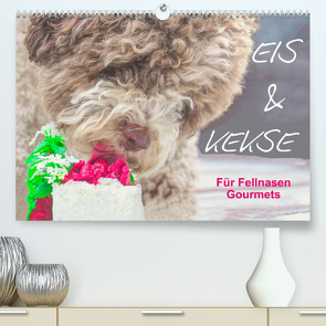 Eis & Kekse – Für Fellnasen Gourmets (Premium, hochwertiger DIN A2 Wandkalender 2022, Kunstdruck in Hochglanz) von wuffclick-pic
