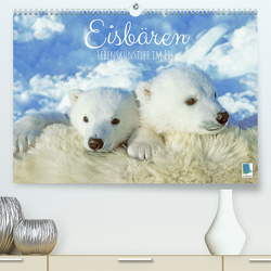 Eisbären: Lebenskünstler im Eis (Premium, hochwertiger DIN A2 Wandkalender 2023, Kunstdruck in Hochglanz) von CALVENDO