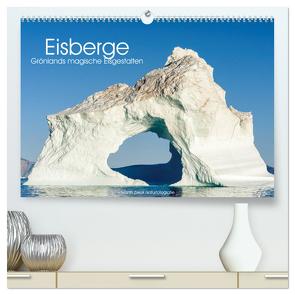 Eisberge – Grönlands magische Eisgestalten (hochwertiger Premium Wandkalender 2024 DIN A2 quer), Kunstdruck in Hochglanz von Zwick,  Martin