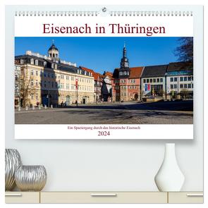 Eisenach in Thüringen (hochwertiger Premium Wandkalender 2024 DIN A2 quer), Kunstdruck in Hochglanz von Brack,  Roland