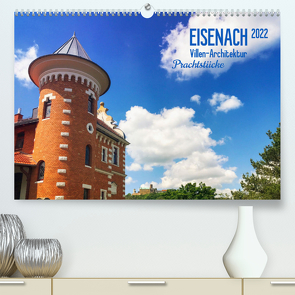 Eisenach Villen-Architektur Prachtstücke (Premium, hochwertiger DIN A2 Wandkalender 2022, Kunstdruck in Hochglanz) von Wojciech,  Gaby