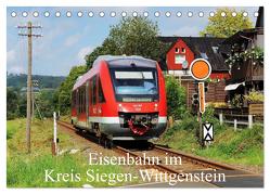 Eisenbahn im Kreis Siegen-Wittgenstein (Tischkalender 2024 DIN A5 quer), CALVENDO Monatskalender von Foto / Alexander Schneider,  Schneider