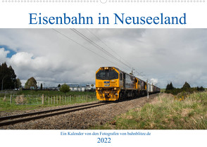 Eisenbahn in Neuseeland (Wandkalender 2022 DIN A2 quer) von bahnblitze.de