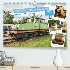 Eisenbahn Museum Gramzow (Premium, hochwertiger DIN A2 Wandkalender 2023, Kunstdruck in Hochglanz) von Artist Design,  Magik, Gierok-Latniak,  Steffen