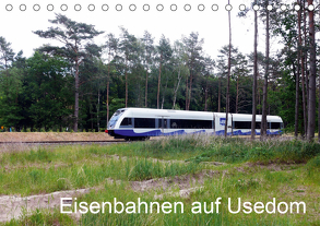 Eisenbahnen auf Usedom (Tischkalender 2020 DIN A5 quer) von Gerstner,  Wolfgang