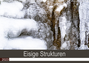 Eisige Strukturen fotografiert am Uracher und Gütersteiner Wasserfall (Wandkalender 2023 DIN A3 quer) von Scheurer,  Monika