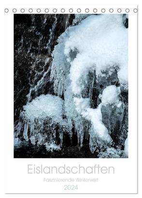 Eislandschaften (Tischkalender 2024 DIN A5 hoch), CALVENDO Monatskalender von Wagner,  Jacqueline