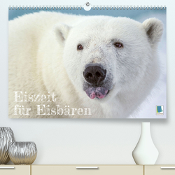 Eiszeit für Eisbären (Premium, hochwertiger DIN A2 Wandkalender 2023, Kunstdruck in Hochglanz) von CALVENDO