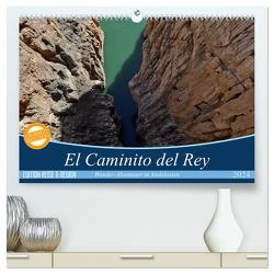 El Caminito del Rey (hochwertiger Premium Wandkalender 2024 DIN A2 quer), Kunstdruck in Hochglanz von Maga,  Jorge