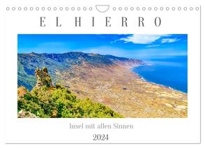 El Hierro – Insel mit allen Sinnen (Wandkalender 2024 DIN A4 quer), CALVENDO Monatskalender von Meyer,  Dieter