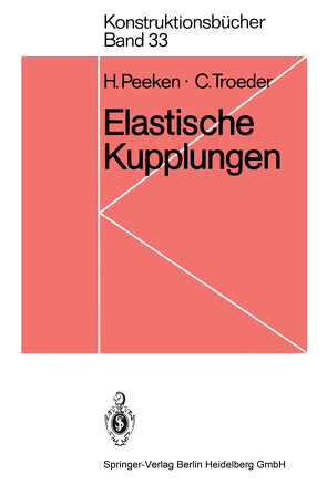 Elastische Kupplungen von Peeken,  H., Troeder,  C.