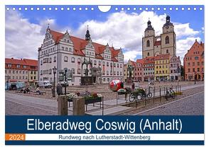 Elberadweg Coswig (Anhalt) (Wandkalender 2024 DIN A4 quer), CALVENDO Monatskalender von Bussenius,  Beate