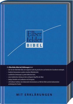 Elberfelder Bibel mit Erklärungen – Kunstleder, mit Reißverschluss