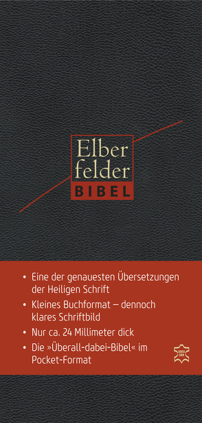 Elberfelder Bibel – Pocket Edition Leder
