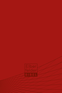 Elberfelder Bibel – Standardausgabe, ital. Kunstleder rot